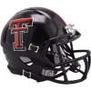 Riddell Texas Tech Red Raiders Chrome Logo Revo Speed Mini Helmet